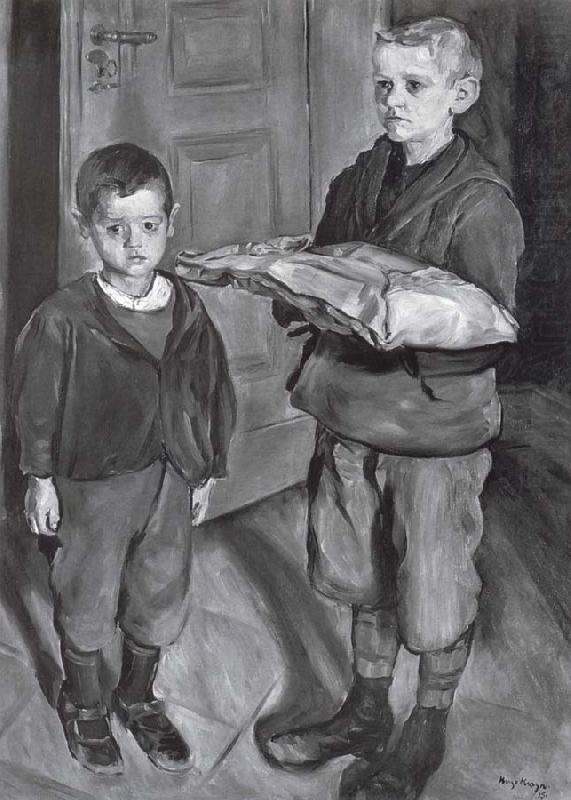 kathe kollwitz Wascheaustragende boy oil painting picture